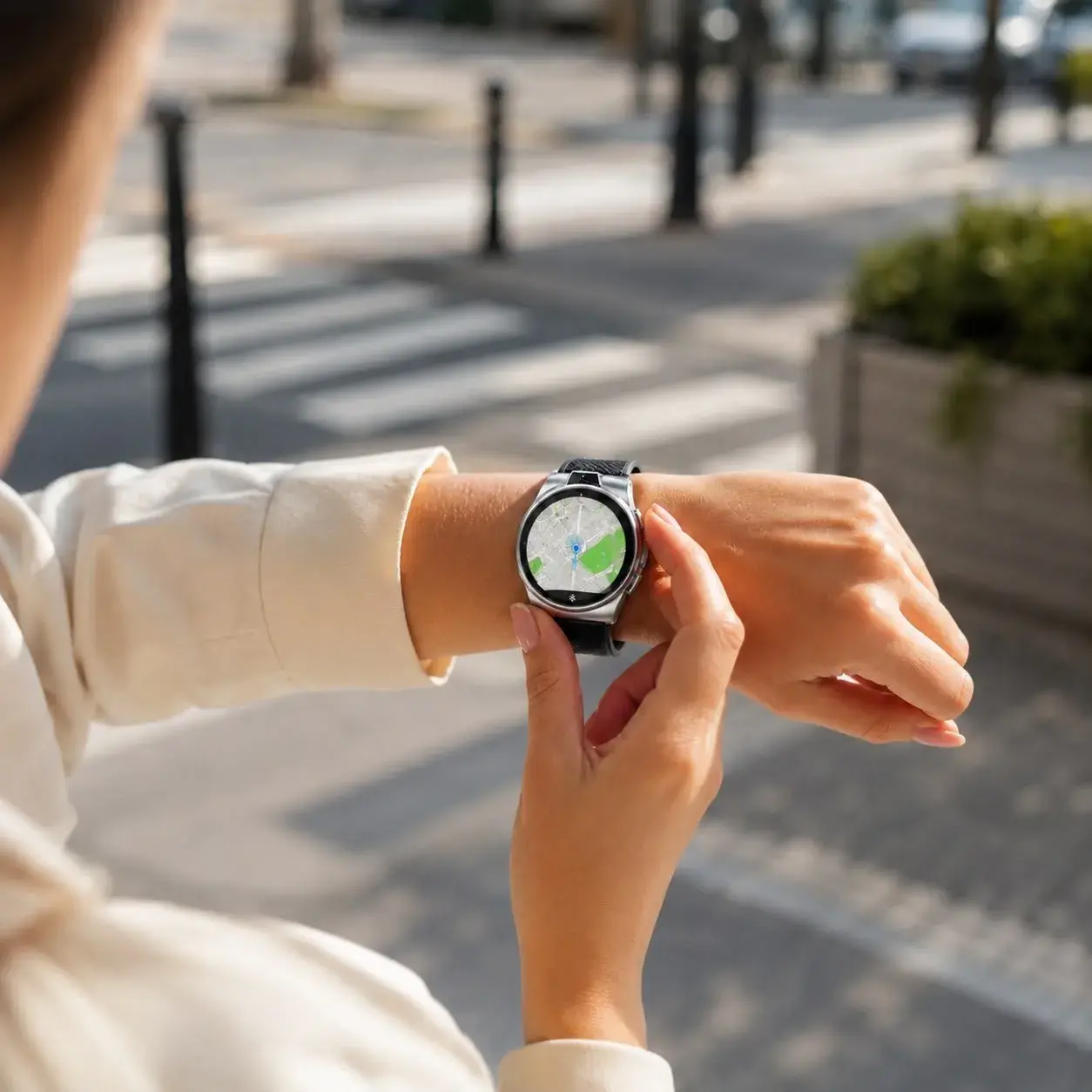 Lumexa™ dashboard Health al polso: battito, passi, calorie e SpO2