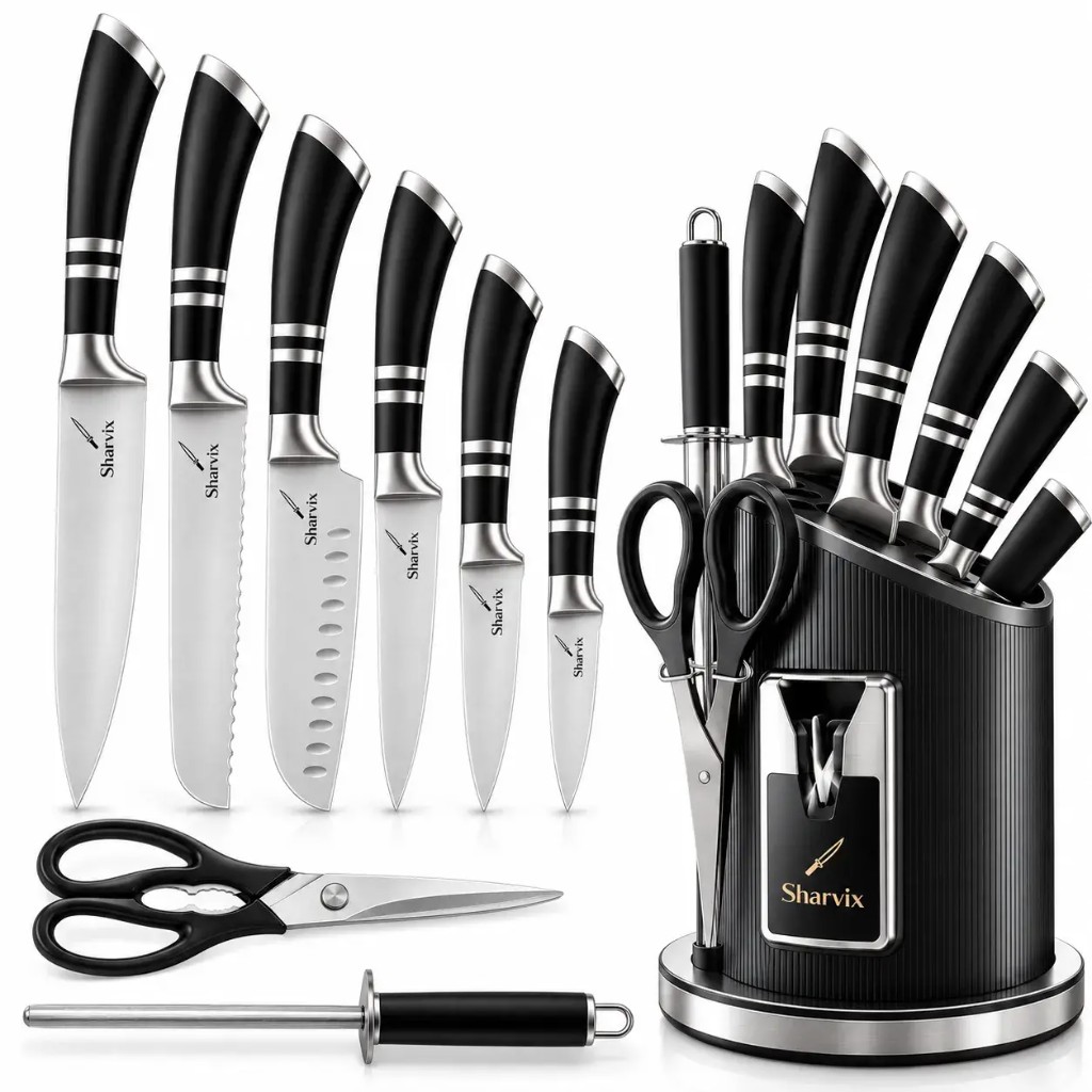 Set completo Sharvix 8 coltelli