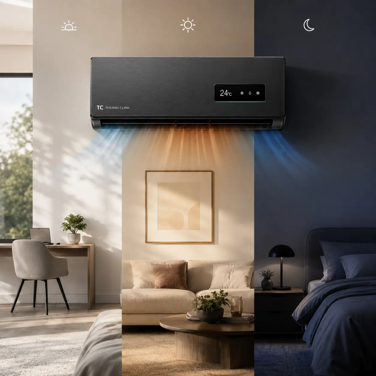 ThermoClima regulacja komfortu i temperatury 16-32 stopnie