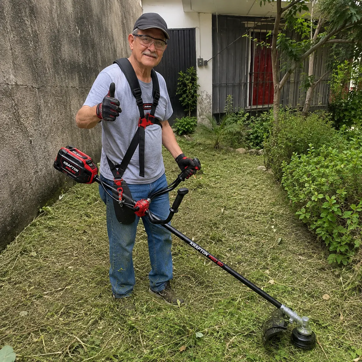 KRAFTON PRO 60 com alça e acessórios