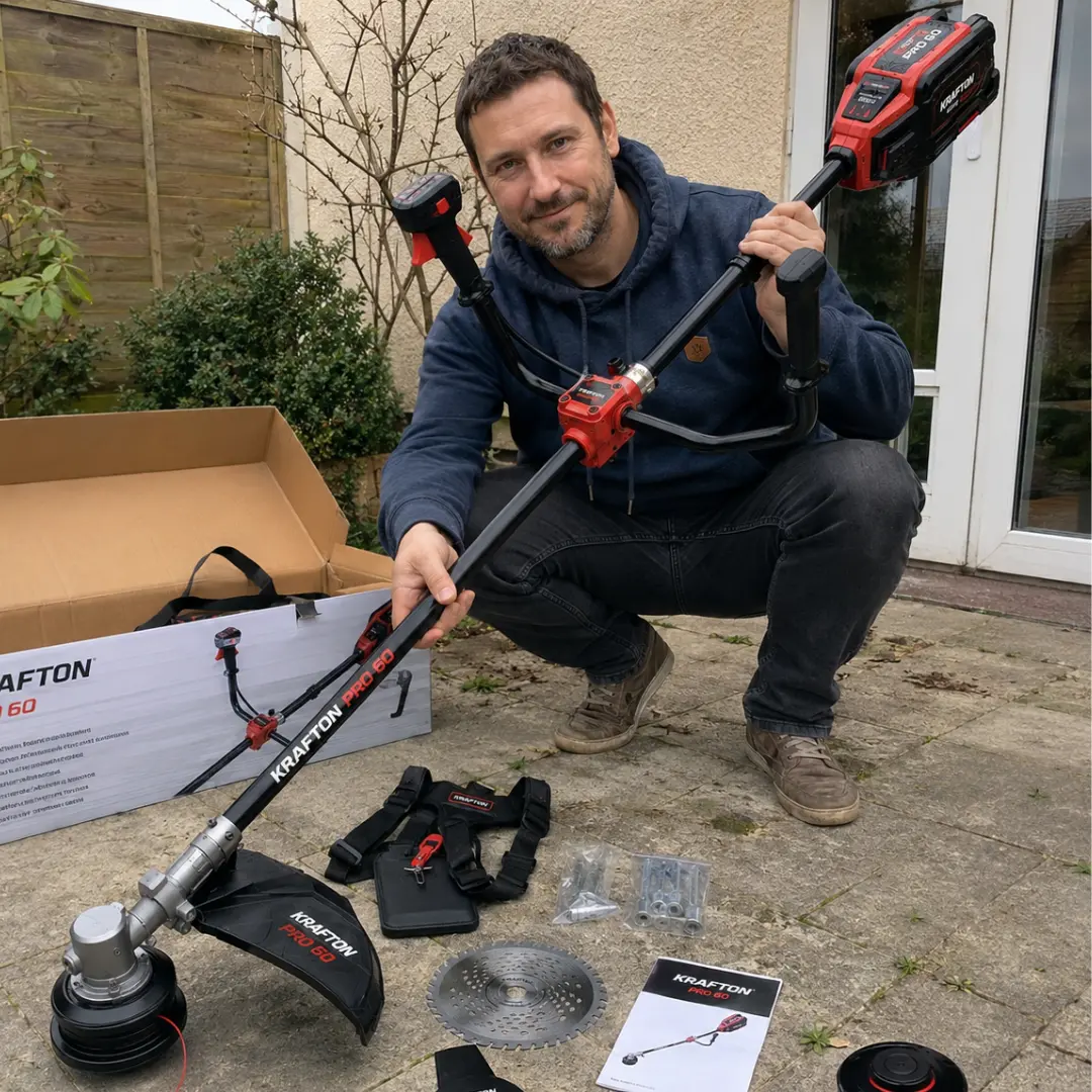 KRAFTON PRO 60 com acessórios do kit