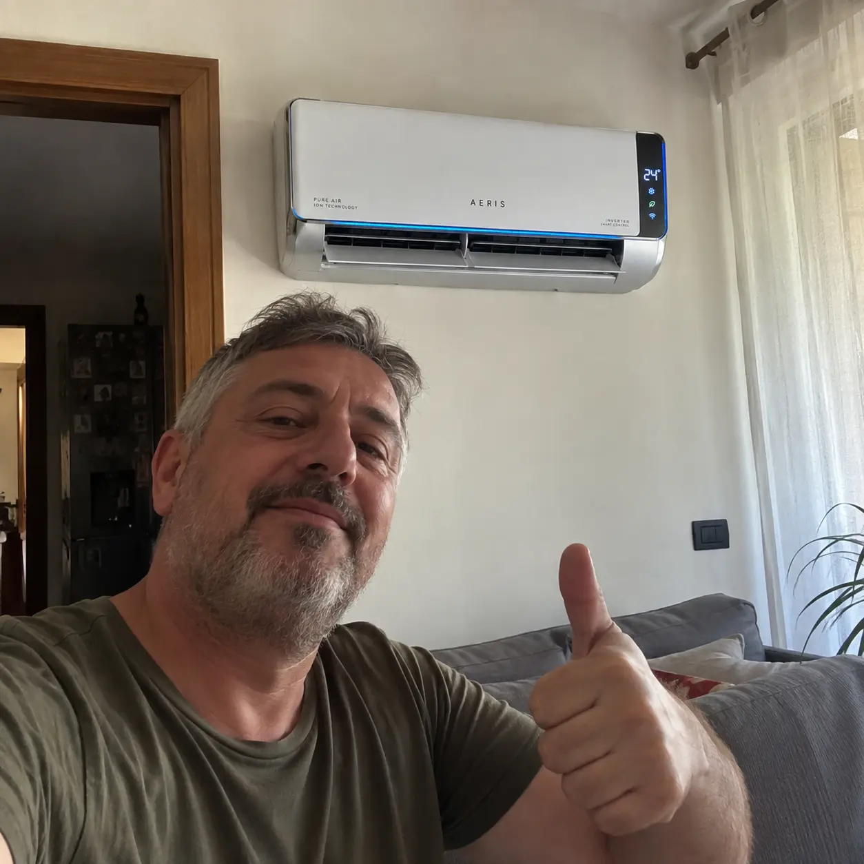 AERIS instaliran u dnevnoj sobi